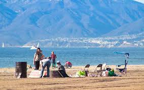 Get here early because the 75 fire pits go quickly. Dockweiler State Beach Beaches And Parks Visit Marina Del Rey
