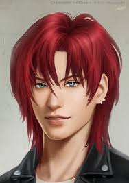 Fed7091a8c9b8e8b4bbb64b4912c80df Jpg 388 550 Handsome Anime Guys Red Hair Fantasy Wizard