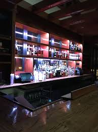 Led Light Tape Over Sign Under Bar Behind Bar To Light Up Bottles Elektralite Light Bars In Ceiling Install Done Bar Lighting Light Up Bottles Renovations