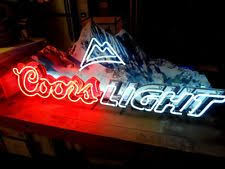 Coors Neon Beer Signs Ebay Neon Beer Signs Beer Signs Cool Neon Signs
