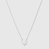 Heart Necklace in 925 Sterling Silver with Pendant | GUCCI® US