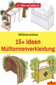 Unschone Mulltonnen Verstecken Mulltonnen Verstecken Garten Grundriss Haus Und Garten