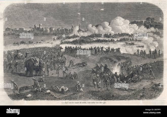1857 Mutiny - Delhi Stock Photo - Alamy