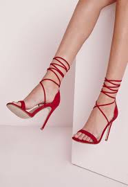 Womens platform stilettos high heels sandals ankle strappy peep toe party shoe l. Parity Red Strappy Heels Uk Up To 70 Off