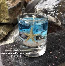 Deniz Konsepti Bardak Jel Mum Hediyelik Nikah Nisan Dugun Wedding Weddingfavors Candles Dugunhediyelikleri Beachwedding Mumluklar Mumlar Mum Yapimi