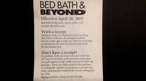We did not find results for: How Bed Bath Beyond Will Punish Customers Making Returns Without Receipts Abc News