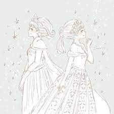 momochy ももちー s instagram photo 戴冠式のエルサとアナ この前アナ雪2をようやく観に行きました ネタバレなしの文章です ﾟ 実は今年のハロウィンに 大学時代のお友達の誘いのおかげで デ かわいいイラスト イラスト エルサ