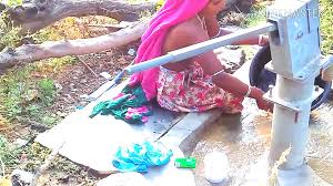 Village Bhabhi Bathing Open: Cowgirl Porn