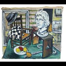 Alvin H Cohen Oil On Canvas From The Estate Of American Artist Alvin H Cohen Painted In Paris Titled A Full Coll Painting Original Oil Painting Oil Painting