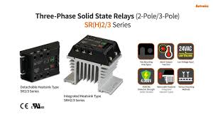 A solid state relay or ssr, features these electronic devices. Autonics Three Phase Solid State Relays 2 Pole 3 Pole Sr H 2 3 Series Youtube