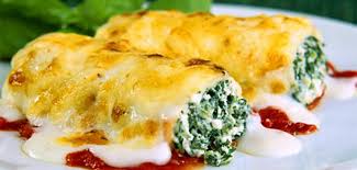 Preriscaldate il forno a 180°. Cucina Kosher Cannelloni Ricotta E Spinaci