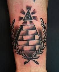 Even just a simple triangle etched on your skin can have a lot of meanings. Pyramid Tattoos Meanings Designs And Ideas Tatring