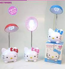 Pink hello kitty table lamp. Hello Kitty Cartoon Reading Lamp Rechargeable Desk Lamp Mini Kitty Night Light Light Weight Running Shoe Light Vitiligolight Fresnel Aliexpress