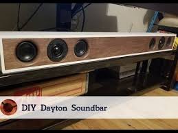 How To Make Your Own Soundbar Thank You To 123toid For This Build Youtube Websitei Have A Living Room That Had A Rea Diy Speakers Sound Bar Diy Soundbar