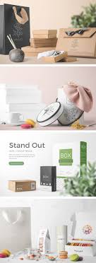 This scene was created in cinema 4d and rendered using. Packaging Mockup Collection Creative Photoshop Templates Creative Market