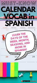 Pin On Spanish Vocabulary