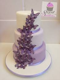 Wedding Cake Cakesdecor Quinceanera Cakes Classic Wedding Cake Purple Butterfly Cake