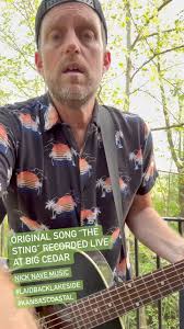 Here’s a song I wrote called “The Sting”…I recorded this