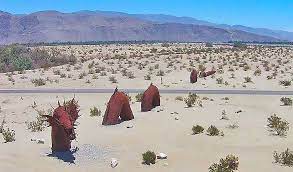 Great chance for night photography! Metal Sky Art Sculptures Of Borrego Springs Ca Ricardo Breceda Page 1 Desertusa