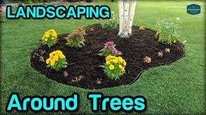You'll want to plant trees and flowers to make your island look as natural as possible in animal crossing new horizons. Landscaping Edging Mulching Around Trees Youtube