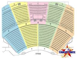Celebrity Theater Seating Chart