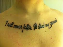 I Will Never Falter I Ll Stand My Ground Adtr With Images Remember Tattoo I Tattoo Tattoos
