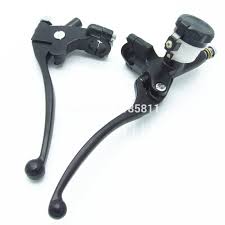 Us 38 47 8 Off Universal Motorcycle 17mm Bore Size Master Brake Cylinder Clutch Lever 22mm 7 8 Handlebar Pair Black Bobber Chopper Touring In