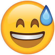 Smiling With Sweat Emoji Emoji Laughing Emoji Emoji Stickers Iphone