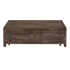 4.7/5) (1) write the first review. Townsend 55 In Java Large Rectangle Wood Coffee Table With 8 Drawers 8t0621 The Home Depot