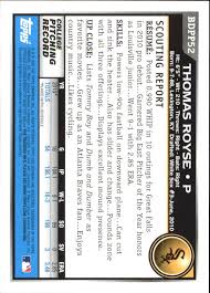 2010 Bowman Draft Prospects Baseball #BDPP52 Thomas Royse at Amazon's  Sports Collectibles Store