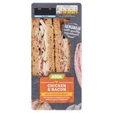 Asda Chicken Bacon Sandwich Asda Groceries
