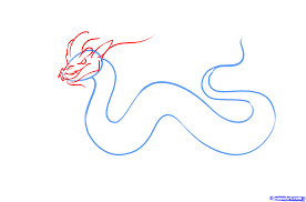 How To Draw A Chinese Dragon Easy Step By Step Dragons Draw A Dragon Fantasy Free Online Drawing Tutorial Added By Easy Drawings Chinese Dragon Drawings