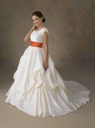 5 out of 5 stars. Wedding Dresses With Orange Sashes Fashion Dresses