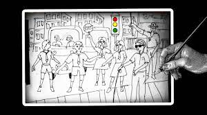 30 Top For Handmade Road Safety Easy Drawing Posters Creative Things Thursday