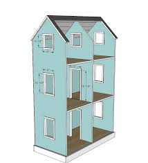 Little girls love dollhouses, and you'll find the perfect dollhouse plan for pleasing your princess when you browse through this collection. American Girl Dollhouse Fits 18 Dolls Ana White