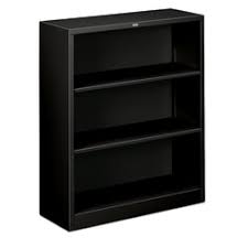 Visit cymax.com for all of your office furniture needs. Hon Brigade Steel Bookcase 3 Shelves Black Office Depot
