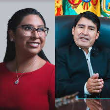 DecidamosJuntos PRIMERA MUJER CANDIDATA A LA PRESIDENCIA Eva Copa Alcaldesa  de El Alto y Damián Condori Gobernador de Chuquisaca son el binomio de  Movimiento de Revolución Nacional (MORENA). #TeleCHD #TeleCNoticias