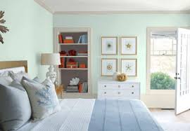 Explore the best colors all accents pop on the black wall, and since painting an entire room this deep a hue would darken this darling bedroom is for those who want a tint to their walls but are hesitant to paint an entire room. 25 Of The Best Green Paint Color Options For Guest Bedrooms Home Stratosphere