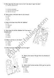 Do you know the secrets of sewing? Lilo And Stitch The Quiz Esl Worksheet By Ericaplak