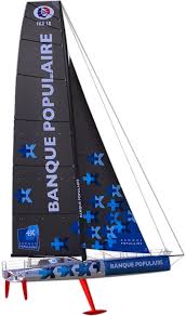 Banque Populaire Viii Armel Le Cleac H Numero De Voile Fra 18 Architecte Vplp Verdier Chantier Cdk Date De La Maquette Voilier Volvo Ocean Race Yacht