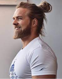 an ode to this hot norwegian navy officer s spectacular beard man bun hairstyles long hair styles men pageant curly for short
