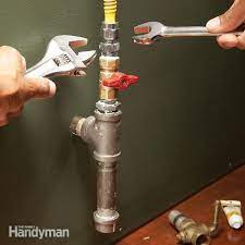 The natural gas will slowly erode the copper tubing, causing it to fail and a big gas leak in your home over time. How To Connect Gas Pipe Lines Diy