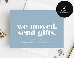 30% off custom ornaments + free shipping! Moving Announcement Printable We Moved Send Gifts New Home Announc Bliss Paper Boutique