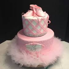 Ballerina Baby Shower Cake Ballerina Baby Showers Ballerina Baby Shower Theme Tutu Baby Shower