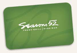 Each redemption code can only be used once. Gift Cards Seasons 52 Restaurant