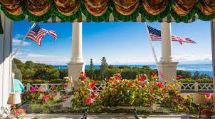 It's a bounty cerrie, the new executive chef at the grand hotel, is incorporating into the venerable hotel's menu, as well as the iconic mackinac island resort's other restaurants. Main Dining Room Mackinac Island Dining Grand Hotel