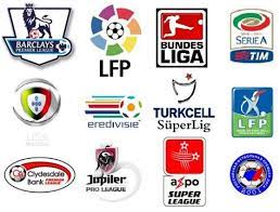 Choose your football logo template. European Football League Logos