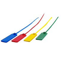 Étiquette de collier de serrage RFID en plastique à usage unique