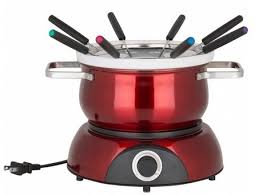 Ensemble A Fondue Electrique En Acier Inoxydable Scarlet Doyon Despres