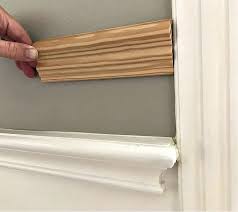 Chair rails can be made of marble, ceramic, or plastic. How To Cut An End Cap For Molding Like Chair Rail Abbotts At Home